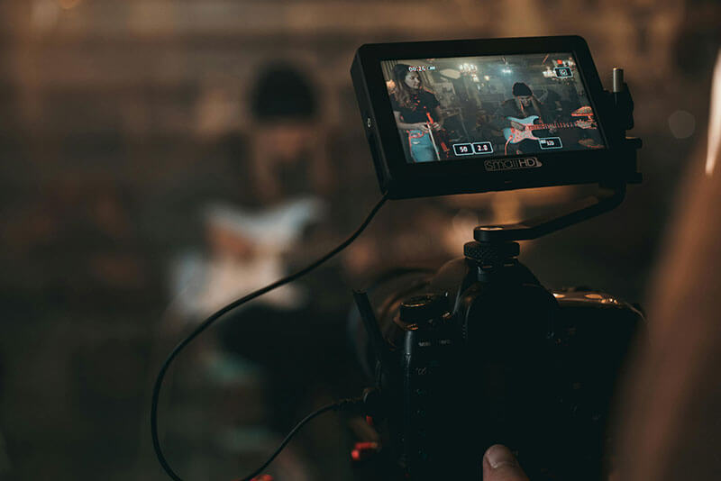TV Camera Monitor image